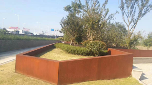 大路镇耐候钢挡土墙